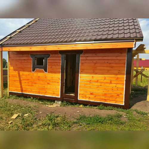 Каркасный дом в Охлебинино